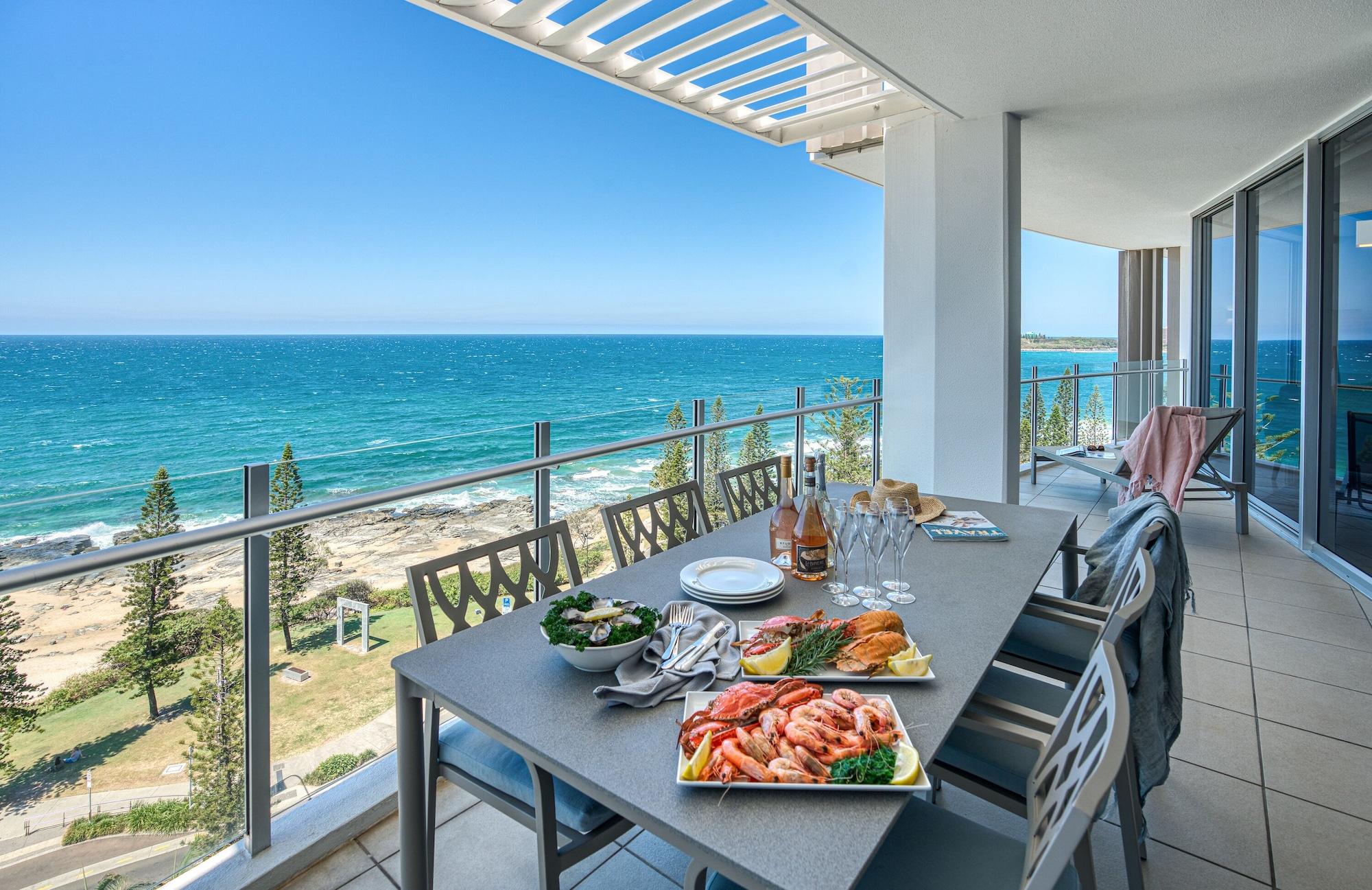 Oceans Mooloolaba Hotel Bagian luar foto